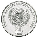 20c 1995 – Commemorative - 50th Anniversary United Nations