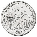 20c 2001 – Commemorative - Centenary of Federation - South Australia (Lisa Murphy)