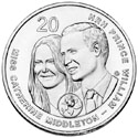 20c 2011 – Commemorative - Royal Wedding