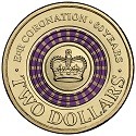 $2 2013 – Commemorative - 60th Anniversary Coronation of Queen Elizabeth II