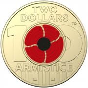 $2 2018 – Commemorative - 100th Anniversary WWI Armistice