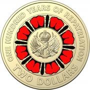 $2 2019 – Commemorative - 100 Years of Repatriation