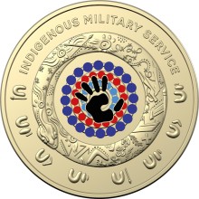$2 2021 – Commemorative - Indigenous Military Service