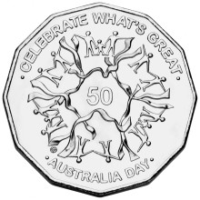 50c 2010 – Commemorative - Australia Day