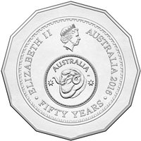 50c 2016 – Commemorative - 50th Anniversary Decimal Currency