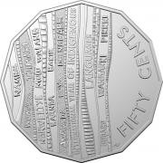 50c 2019 – Commemorative - International Year of Indigenous Languages